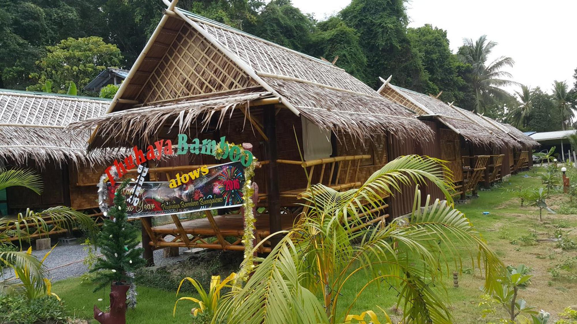 Phuhaya Bamboo Bungalows เกาะลันตา ภายนอก รูปภาพ